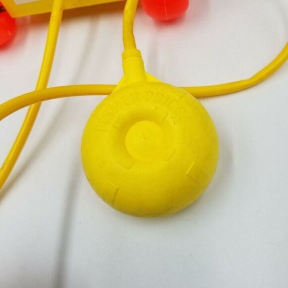 Vintage Fisher Price Peek-a-Boo Block in box 1970-1979 FP Pull Toy - Picture 7 of 7